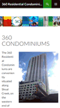 Mobile Screenshot of 360condominiums.com